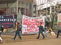 EMERGENCY PICKET AGAINST CANADIAN OCCUPATION OF AFGHANISTAN!